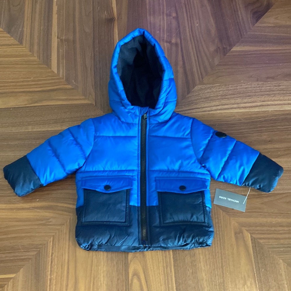 Michael Kors Little Boys Water Repellent Puffer Jacket
